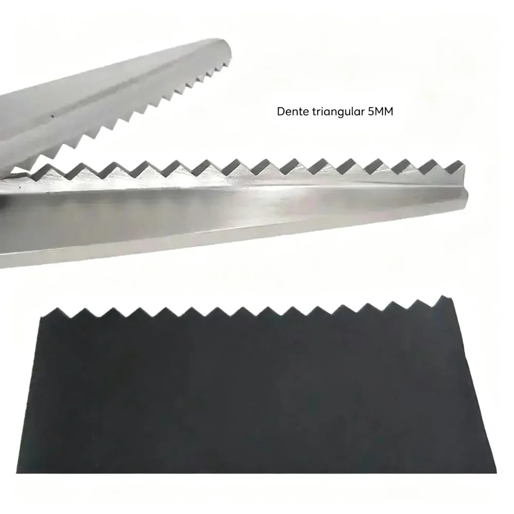 🔥2 Unidades ✂️ Tesouras de Picar Profissionais – Tesouras de Tecido Afiadas e Dentadas