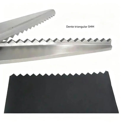 🔥2 Unidades ✂️ Tesouras de Picar Profissionais – Tesouras de Tecido Afiadas e Dentadas